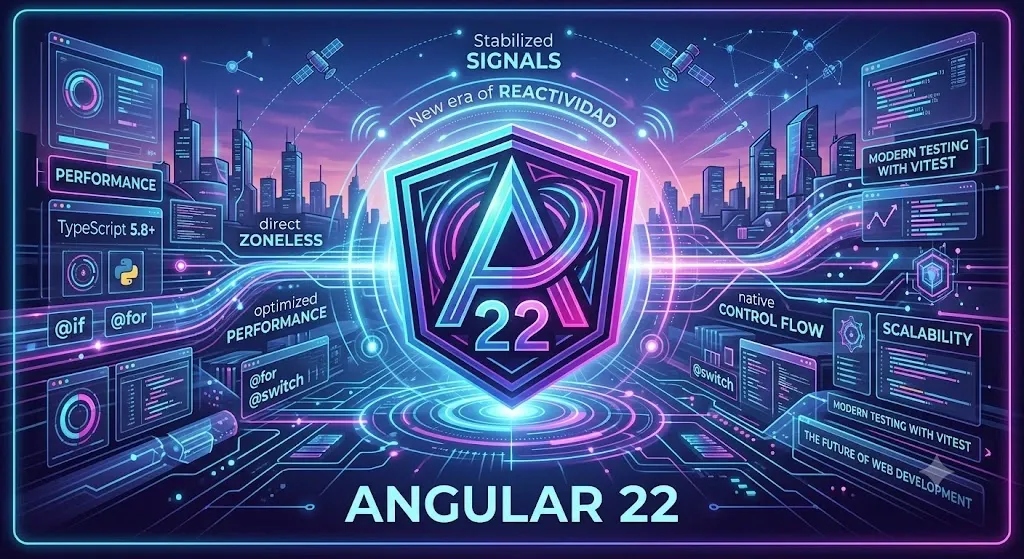 Angular 22: Zoneless Estable y Signals por Doquier - Todas las Novedades